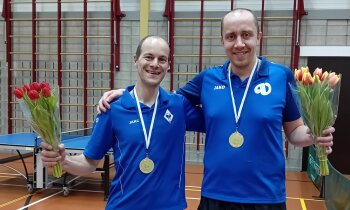 Veenland tafeltennis 2 kampioen