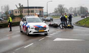 Scooterrijder gewond bij ongeluk Industrieweg Mijdrecht