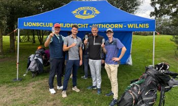 27e Lions Golfdag trotseert noodweer &ndash; &euro; 14.500 voor twee goede doelen dichtbij en ver weg