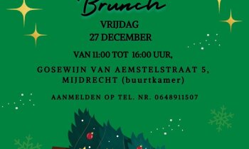 Vier 3e Kerstdag samen in de Buurtkamer