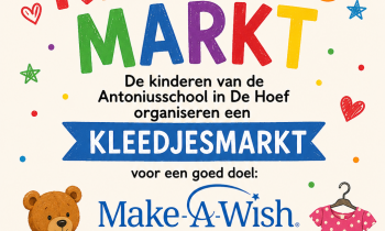 Kleedjesmarkt op de Antoniusschool in De Hoef