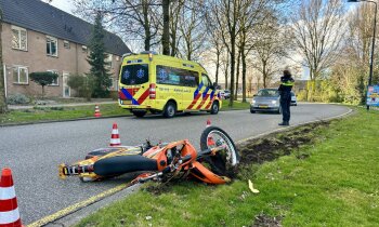 Verkeersconflict eindigt in ongeluk Wilnis