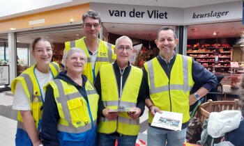 E.H.B.O Lucas Vinkeveen houdt ledenwervingsactie in winkelcentrum Zuiderwaard