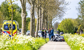 Scooterrijder gewond bij ongeluk Mijdrecht