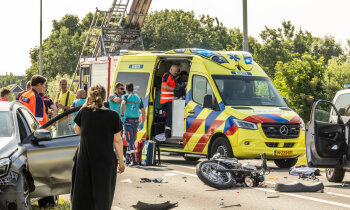 Motorrijder overleden na ongeluk op de N201 bij Mijdrecht