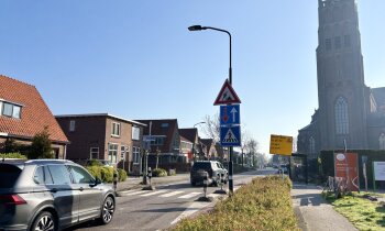Nieuwe voorrangsregeling op Kerklaan in Vinkeveen