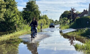 Vinkeveen nog steeds last van hevige regenval