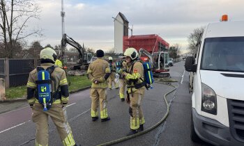 Groot gaslek op industrieterrein in Mijdrecht