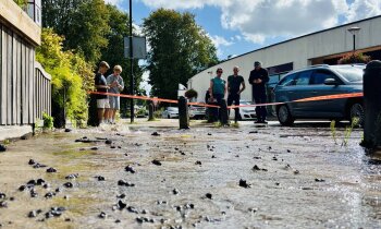 Leidingbreuk veroorzaakt overlast in Vinkeveen