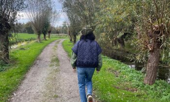 IVN-winterwandeling: de eerste dit winterseizoen.