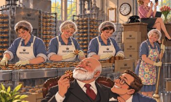 Toneelvereniging De Opregte Amateur serveert &lsquo;Een koekje van eigen deeg&rsquo; in De Hoef