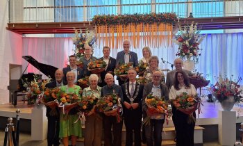 13 inwoners gedecoreerd tijdens lintjesregen Aalsmeer