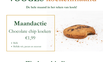 Van chocolate chip tot sprits: Vooges viert Koekenmaand