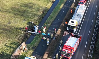 Ernstig ongeluk N201 Vinkeveen