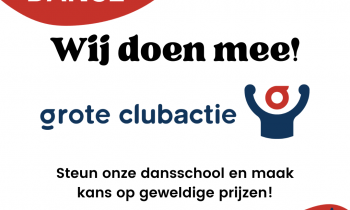 Enjoy's Dance doet mee aan de Grote Clubactie!