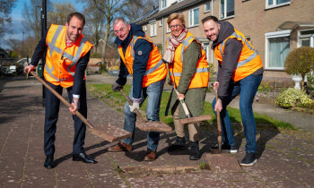 Gemeente De Ronde Venen doet mee met NK Tegelwippen