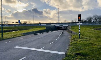 Verkeerslichtenproef Zuwe ten einde, verkeerslichten worden weggehaald