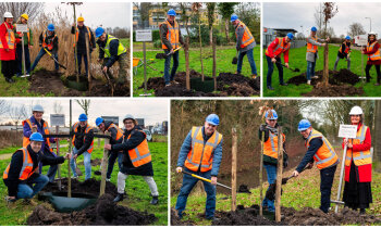 Ondernemersverenigingen De Ronde Venen schenken afscheidscadeau aan burgemeester Divendal