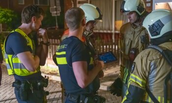 Gaslekkage bij woonark Wilnis, woningen ontruimd