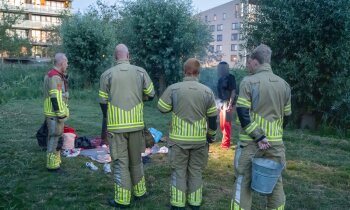Brandweer in actie voor barbecuende mensen Mijdrecht