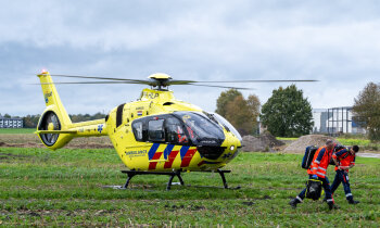 Traumahelikopter ingezet voor basisschool in Wilnis
