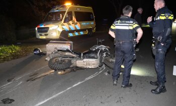 Beschonken bestuurder rijdt motor aan in Mijdrecht