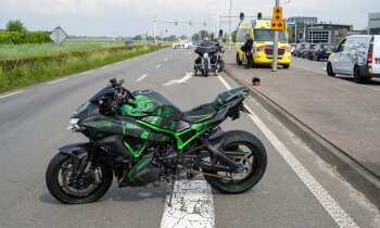 Motorrijder gewond bij ongeluk N201 Mijdrecht