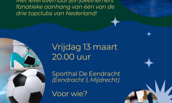 Twee leuke events voor de jeugd: een dansworkshop en een zaalvoetbaltoernooi
