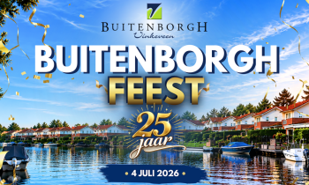 Het legendarische Buitenborghfeest keert terug tijdens het 25-jarig Buitenborgh-jubileum