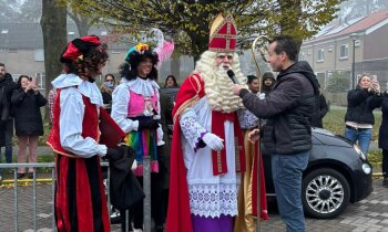 Sinterklaas en zijn Pieten op bezoek op De Fontein