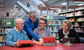 Hulp bij internetbankieren tijdens het digitaal spreekuur