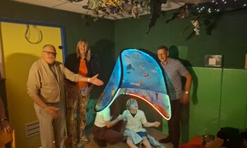 Aanschaf snoezeltentjes dankzij Lionsclubs Aalsmeer