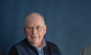 Andr&eacute; Rouvoet spr\eekt in Baambrugge op verkiezingsavond ChristenUnie-SGP