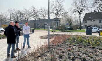 Gemeente vergroent plein Joost van den Vondellaan