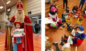 Sinterklaas op bezoek bij Voetjebal Regio Uithoorn