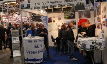VVP Verhuur/Visserslust staat op de Hengelsport & Botenbeurs Jaarbeurs Utrecht