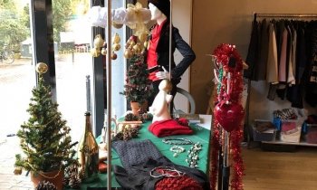 Weggeefwinkel Abcoude in kerstsfeer