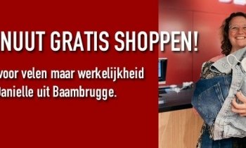 Daniëlle uit Baambrugge shopt 1 minuut gratis bij De Loods in Mijdrecht!