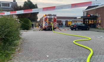 Brand in supermarkt Wilnis