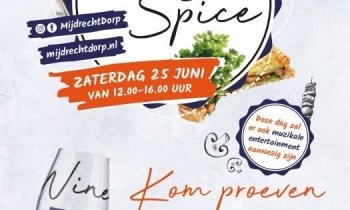 Wine and Spice event Mijdrecht – Zaterdag 25 juni!
