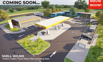 Shell Wilnis: nieuwbouw tankstation in volle gang