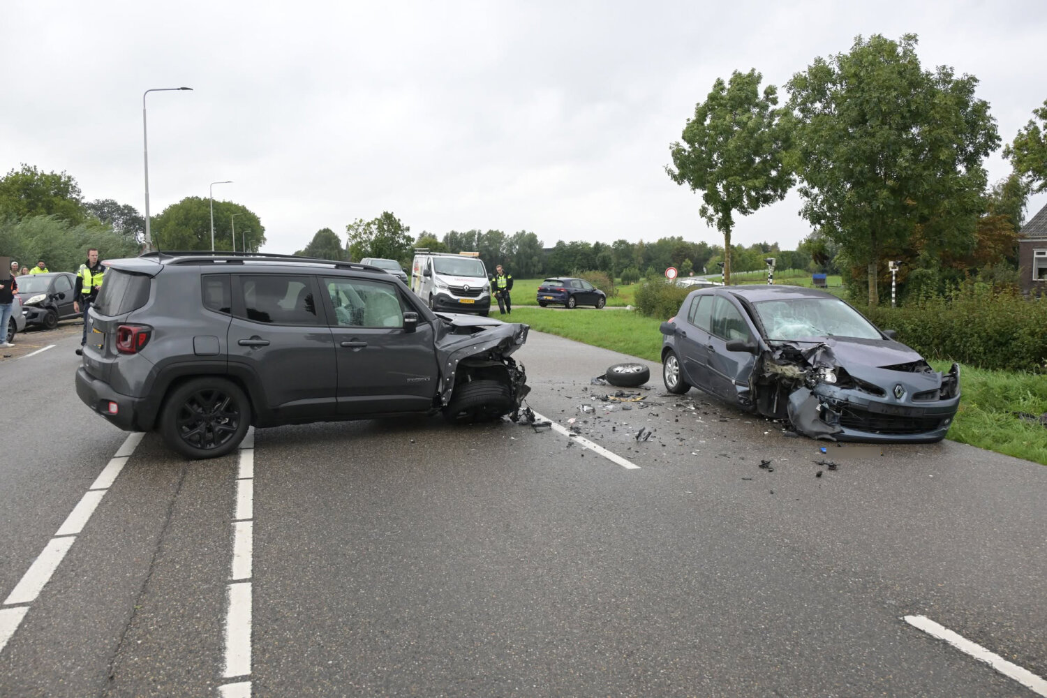 Gewonden bij ongeluk in Amstelhoek