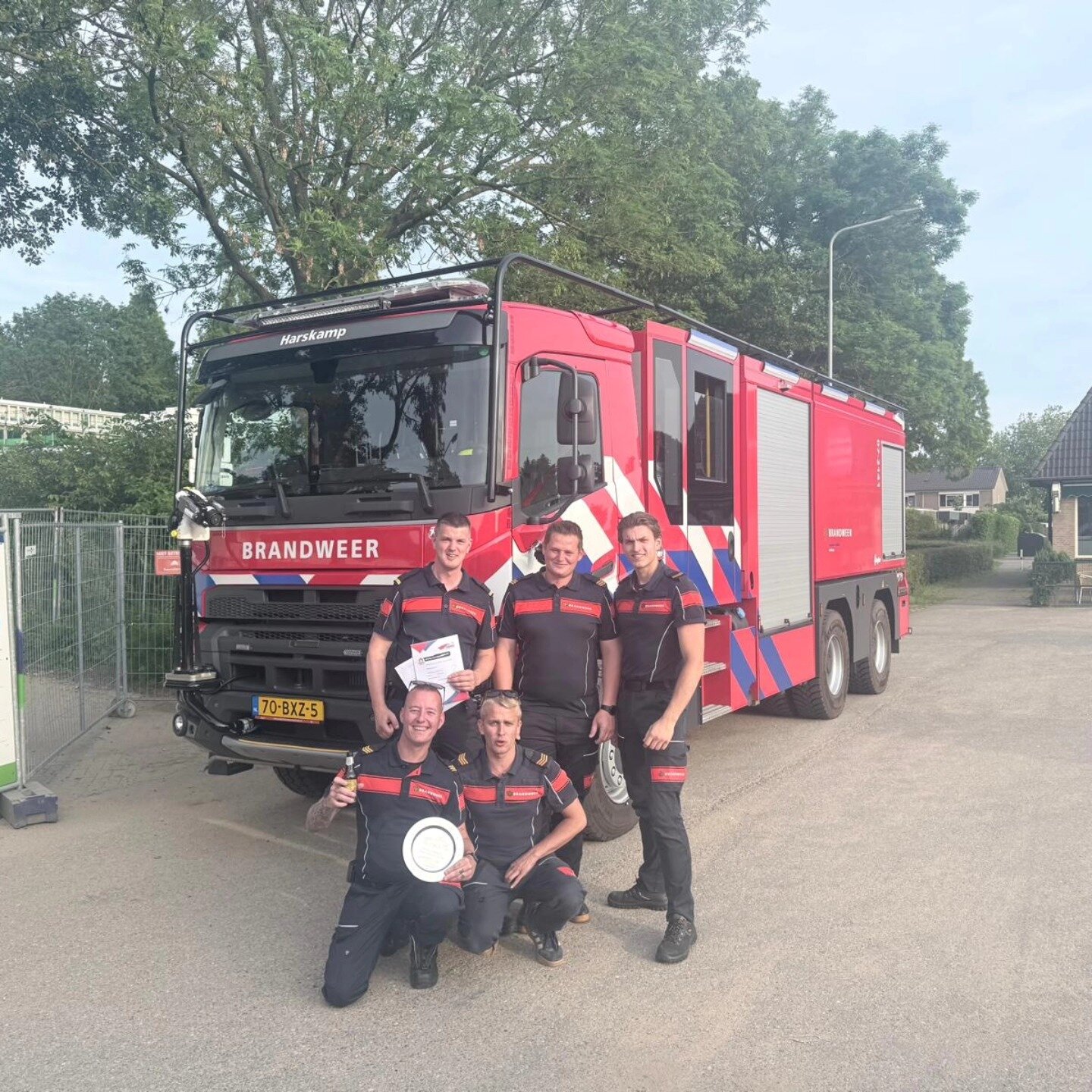 Brandweer Vinkeveen naar halve finale vaardigheidstoets!