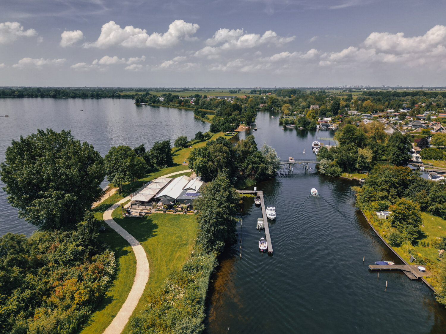 Wander Island introduceert zakelijke lunch aan het water in Vinkeveen