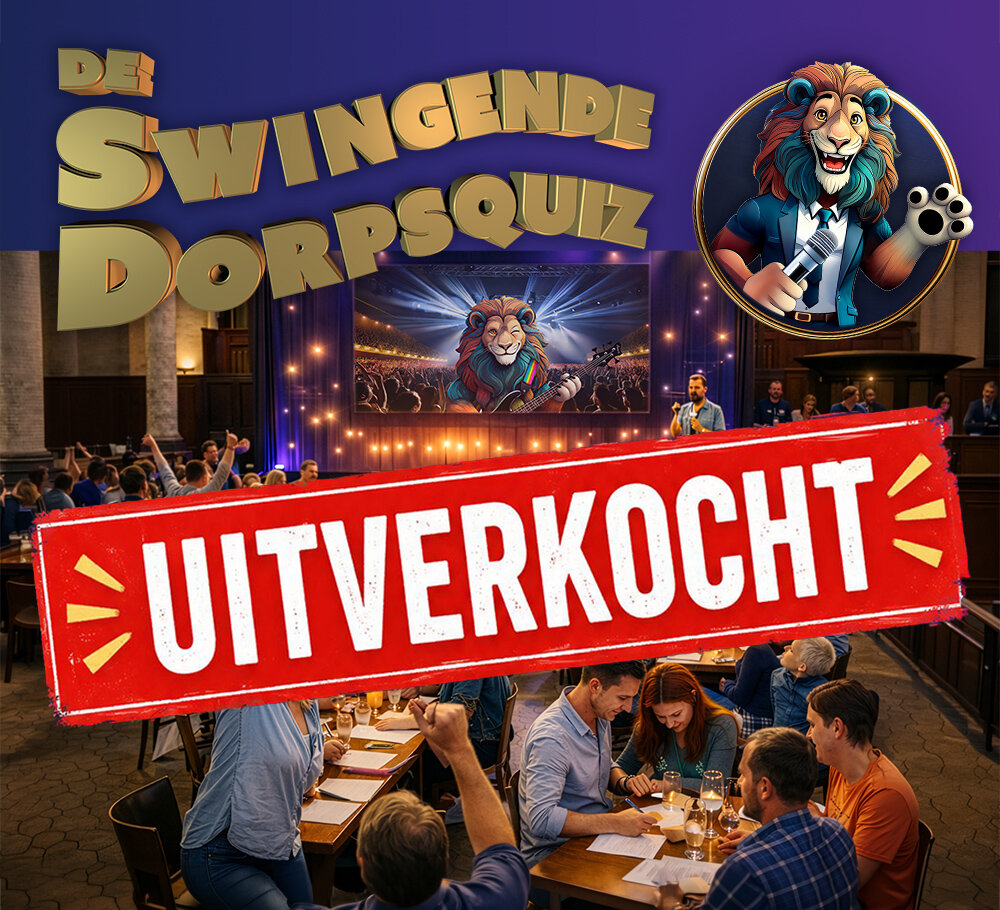 Swingende Dorpsquiz in recordtempo uitverkocht: nieuwe Lions-actie blijkt schot in de roos