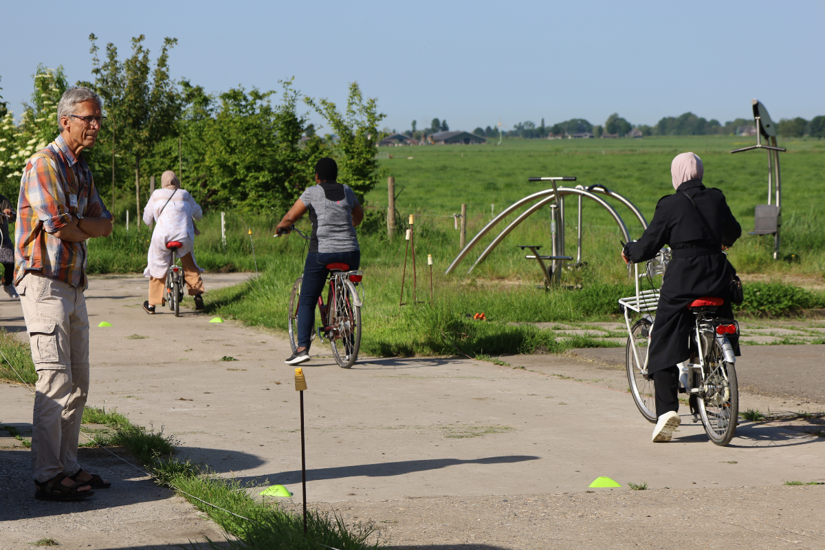 Meer vrijheid dankzij fietslessen van Stichting Samens