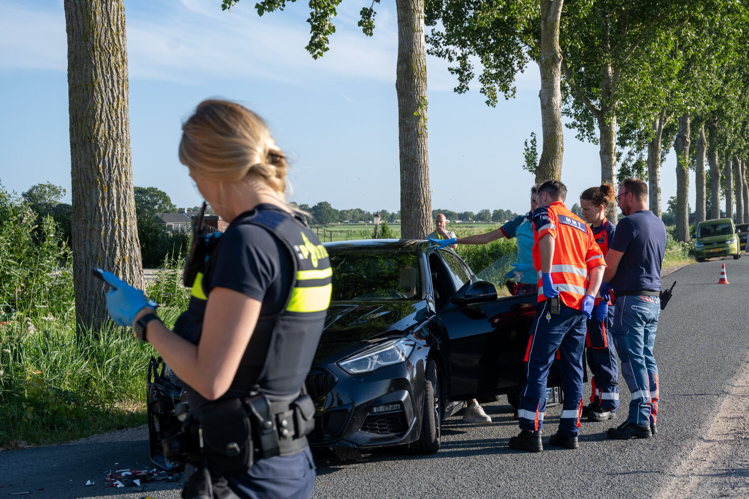 Automobilist gewond bij ongeluk Hoofdweg Mijdrecht