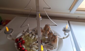 Metalen kerst decoratie