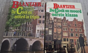 2 Baantjer Cock en 3de Klerck dedective boekjes