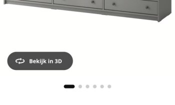 Ikea Hauga tv meubel grijs